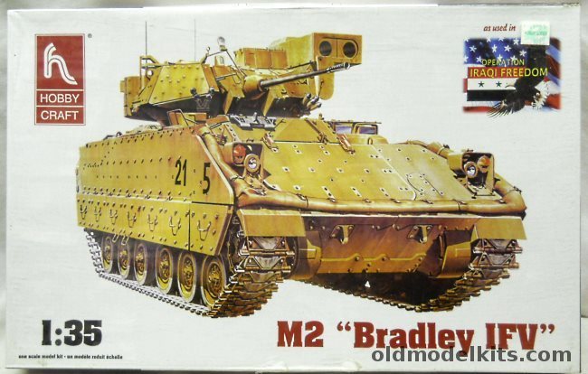 Hobby Craft 1/35 M2 Bradley IFV, HC6012 plastic model kit
